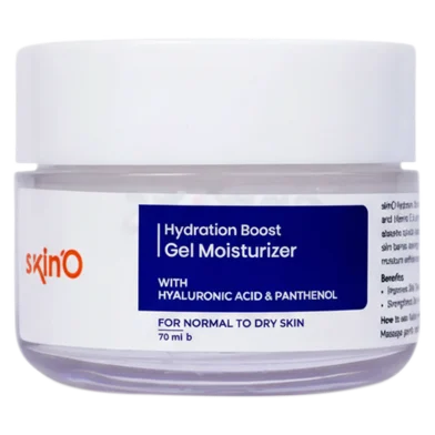 Skin'O Hydration Boost Gel Moisturizer With Hyaluronic Acid And Panthenol 70ml - Rokomari product